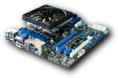 Asus F2A85-M Pro Motherboard - 120mm SH Cooler 400x264